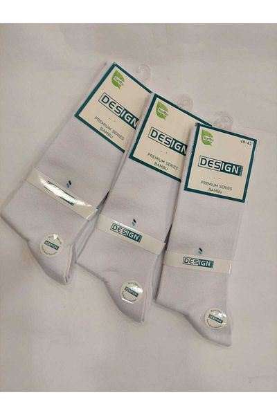 Design Socks DESIGN MEN'S BAMBOO SOCKS 3-PACK