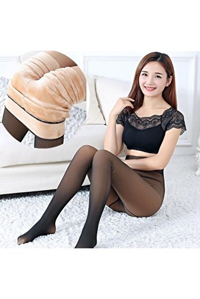 deniz iç giyim içi peluş kılotlu çorap