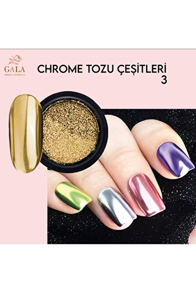 GALA Professional chrome krom tozu çeşitleri.. galasmartlara