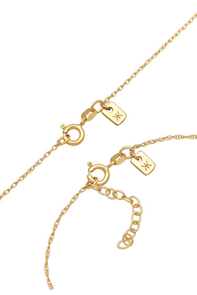 KUZZOI Schmuckset Basic Gliederkette Gedreht 925 Silber