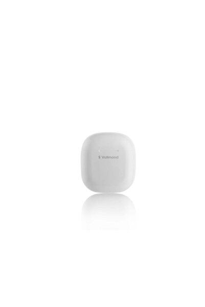 Vollmond VL201 Bluetooth 5.3 IPX6 Level Suya ve Tere Dayanıklı Tasarım TWS Kablosuz Kulaklık Beyaz -