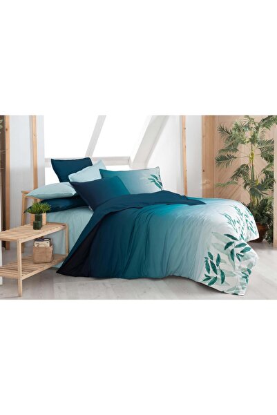 Sarev Eddy Fancy Poplin Duvet Cover King Size V1-blue