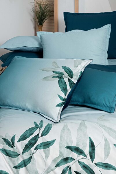 Sarev Eddy Fancy Poplin Duvet Cover King Size V1-blue