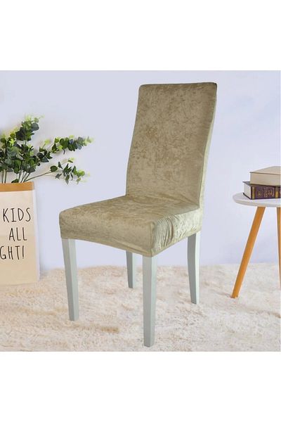 Eldost Ticaret Καλύμματα καρέκλας Eldost 6 τεμαχίων Velvet - Ελαστικό κάλυμμα