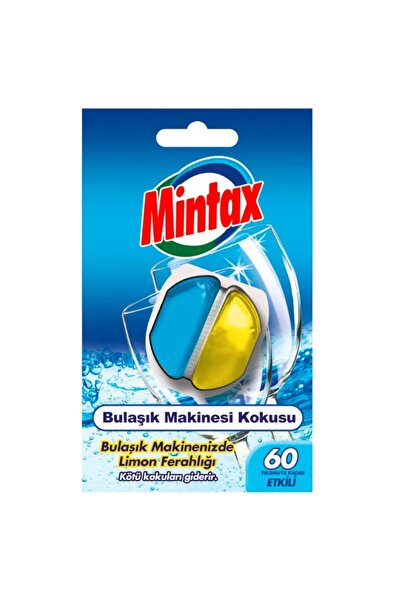Mintax Bulaşık Makinesi Kokusu 60 Yıkama Limon Kokusu 6 Adet