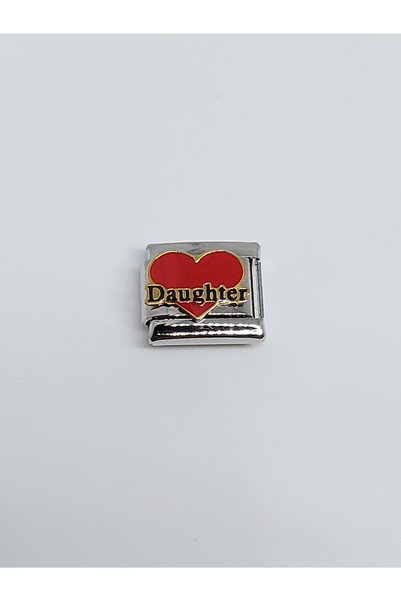 RoseCo00 Steel Italian Bracelet Charm