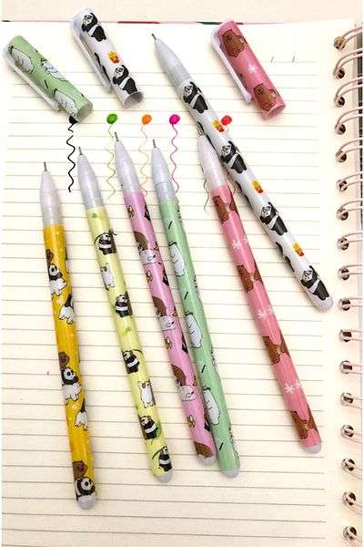 Adil Baba New Series Spoiled Bears Set of 6 Gel Pens 001