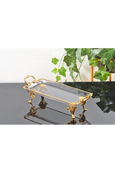 BULUTHOMEAKSESUAR صينية زجاجية كلاسيكية