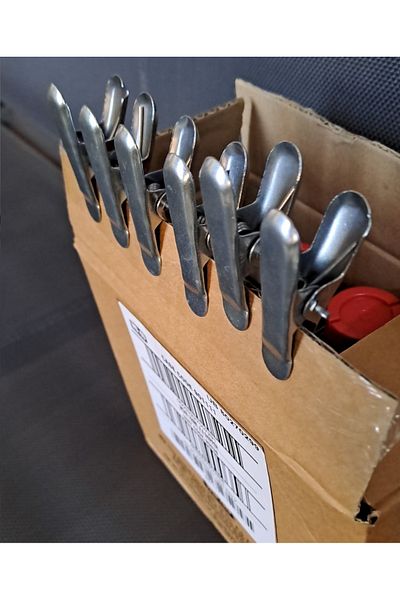 Depolife metal Manndal clip 6 multi-purpose spring clips