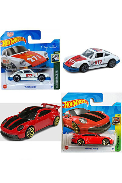 HOT WHEELS Porsche 911 GT3 & '71 Porsche 911 2 Araç Set (1:64)