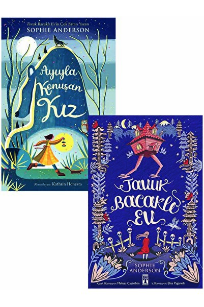 Genç Timaş 5.6.7.8. Sınıf Okuma Kitapları Ayıyla Konuşan Kız - Tavuk Bacaklı Ev