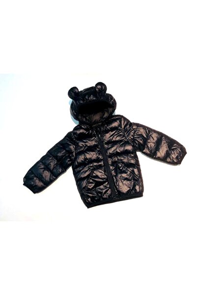 LUCYK&KİDS Unisex Çocuk Kapüşonlu İnce Şişme Mont