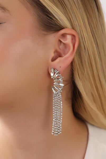 HUBANN Accessory Stone Dangle Evening Dress Earrings Special Occasions Design...