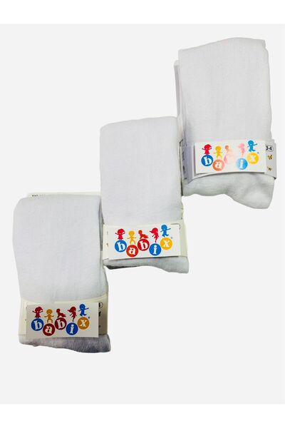 Baby Girl Cotton 3-Pairs Pantyhose