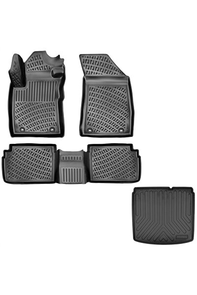 Rizline MG ZS 3D Havuzlu Paspas ( Benzinli Araç ) + 3D Bagaj Havuzu Alt Kısım...