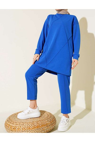 VOLT CLOTHİNG Kadın Çıma Desenli İkili Takım