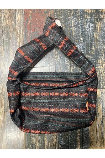 Street Bag Ethnic Αυθεντική Bohemian τσάντα ώμου με κρεμάστρα και θήκη τηλεφώνου