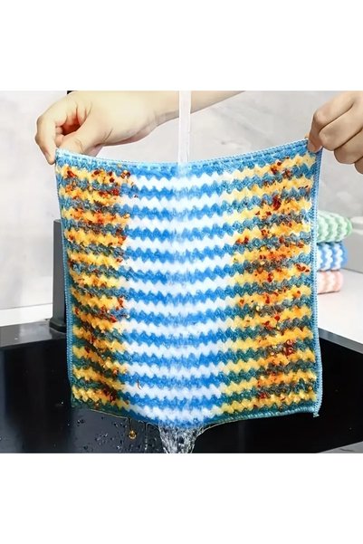 Ekostem Microfiber Soft Textured Kitchen Cloth 30 X 30 Cm (3 PCS)
