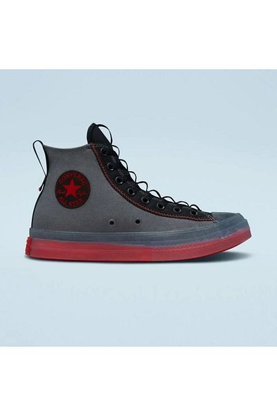 Gray and 2025 red converse