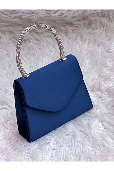 WASHINGTON POLO CLUB KADIN SATEN ABİYE TAŞLI CLUTCH PORTFÖY EL DÜĞÜN NİŞAN GE...