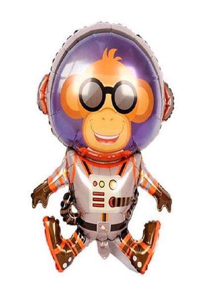Kazanabil ASTRONAUT MONKEY FOIL BALLOON 96CM