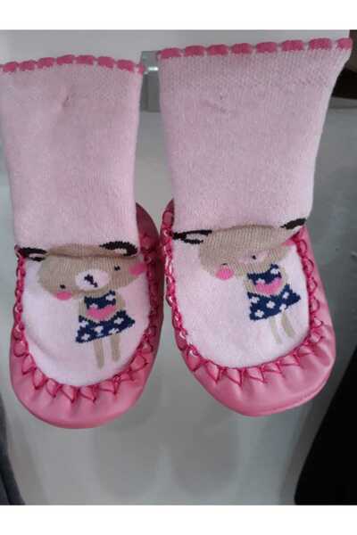 Funny Baby Кожени чорапи с подплата от кърпа