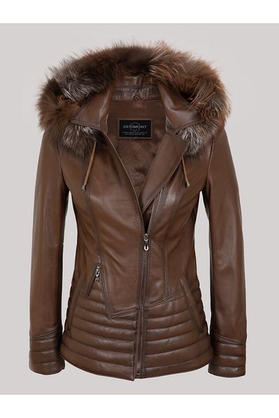Derimont's Women's Leather Coat Kod-KA02026