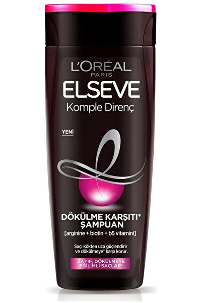 ELSEVE L'Oréal Paris Elseve Komple Direnç Dökülme Karşıtı Şampuan 360 Ml