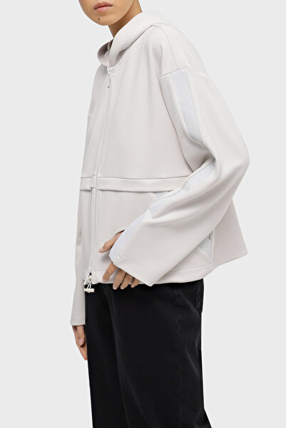 Emporio Armani Logo Hooded Zippered Relaxed Fit Jacket JACKET 6R2B7C 2JRKZ 0103