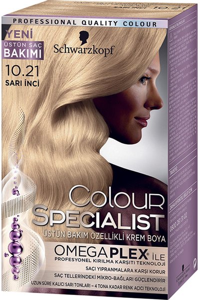 Colour Specialist Schwarzkopf Colour Specialist Saç Boyası Sarı İnci 10.21