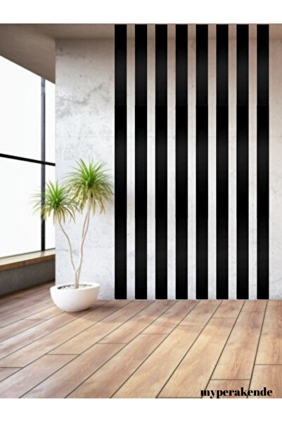 Genel Markalar Dekorasyon Ahşap Şerit Duvar Panelleri Dekoratif Duvar Çıtası ...