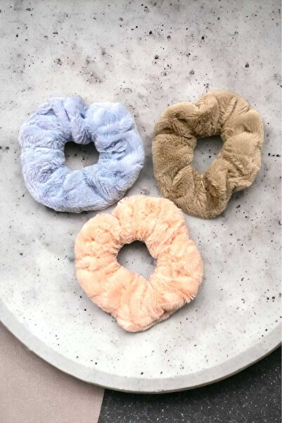 KALBE 3-Piece Soft Color Plush Rubber Buckle