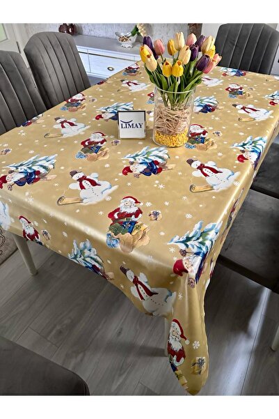 LİMAY MASA ÖRTÜSÜ 1. SINIF PVC / Yılbaşı Temalı / SİLİNEBİLİR / YIKANABİLİR