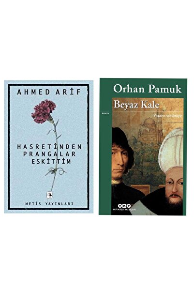Metis Yayınları Hasretin Prangalar Eskittim - Ahmed Arif - Beyaz Kale - Orhan...