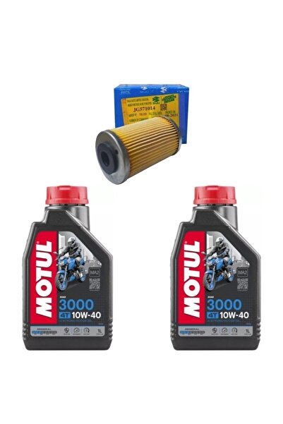 Motul DOMİNAR 400 YAĞ FİLTRE MOTUL 3000 10W40 YAĞ BAKIM SETİ