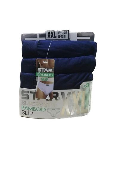 Star 3 csomagos Star férfi jacquard öv szuperpuha bambusz csúszóbugyi