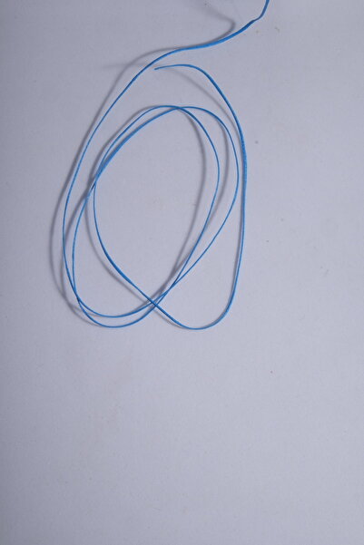 Eskişehir hobi sanat Морський синій колір 1,0 мм 10 метрів вощений шнур шкіряний шовний шнур намисто прикраси дизайн браслет шнур