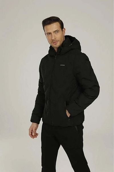 lumberjack Henry Coat 2SN17 Ανδρικό αδιάβροχο παλτό - ΜΑΥΡΟ - XXL - ST07038-50789