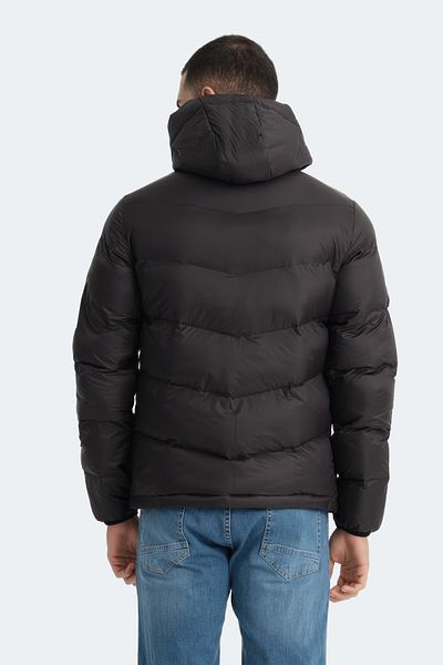 Slazenger WORLD IN Ανδρικό παλτό μαύρο