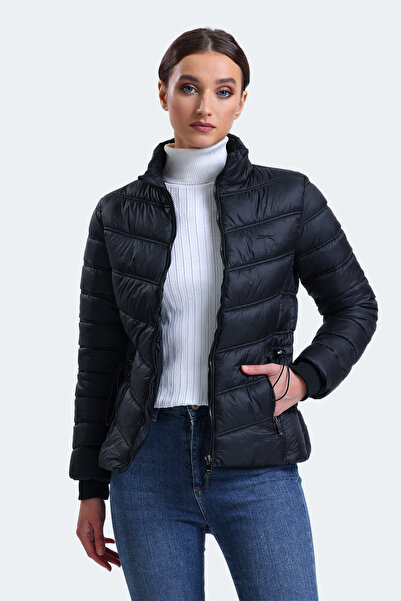 Slazenger Kadın Mont Siyah