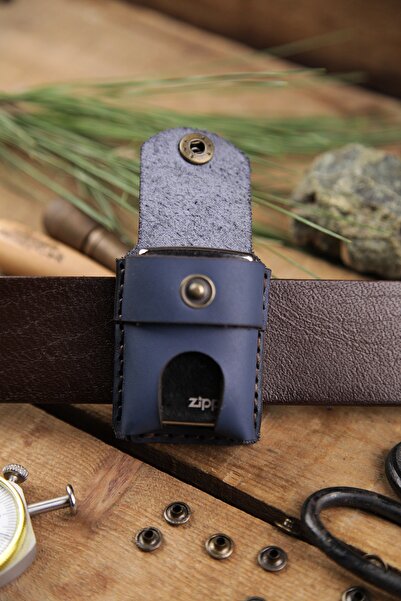 New Coast Leather 1900's Zippo Deri Kılıf Hakiki Deri&Kemere Takılır