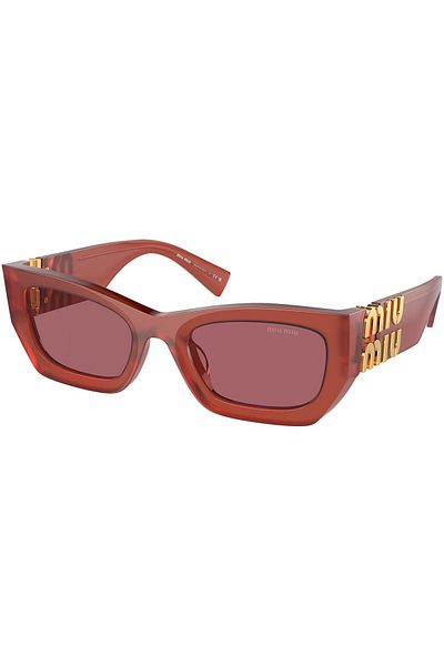 Miu Miu MU 09WS (10M08S) 53| Women's Red Sunglasses
