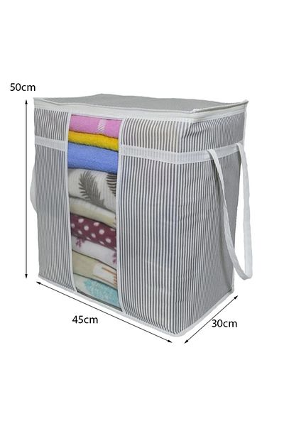 Pazar Kapısı Storage Bag with Storage Window - 30*45*50cm
