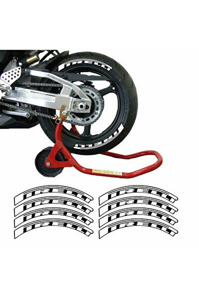 Gogo Pirelli Lastik Yanak Yazısı 8'li Beyaz