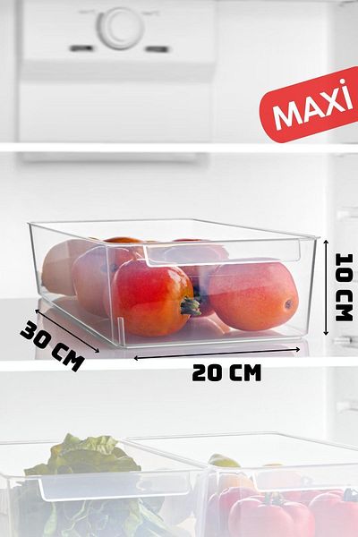 Nandy Home Frigo Maxi Refrigerator & Cabinet Organizer 3 Pieces