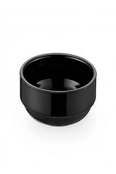 Kazanabil KÜLSAN THERMOSET OVAL JAM AND SAUCE DINNER 8CM BLACK
