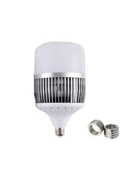 Arslanlar ARS 100W LED TORCH BULB E27 - E40 LAMPHOLDER ألومنيوم مبرد 8000 لومن (ضوء أبيض)