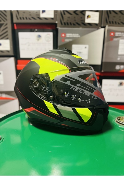 RS2 TEZ MOTOR RS2 DP-815 FULL FACE MOTOSİKLET KASKI 32011/8