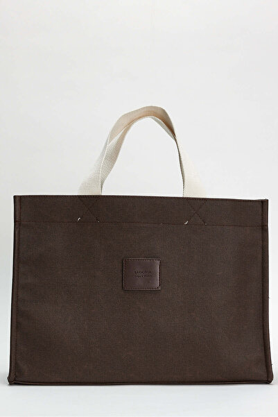 ALTUDA Geantă mare de pânză cu curea de umăr pentru femei