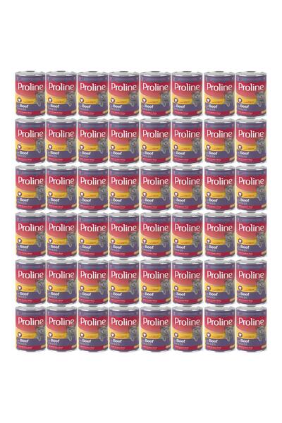 Pro Line Proline Dana Etli Yetişkin Kedi Konservesi 400 Gr*48 Adet